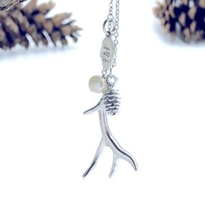 Long Antler Necklace, 30” FlintNFeather